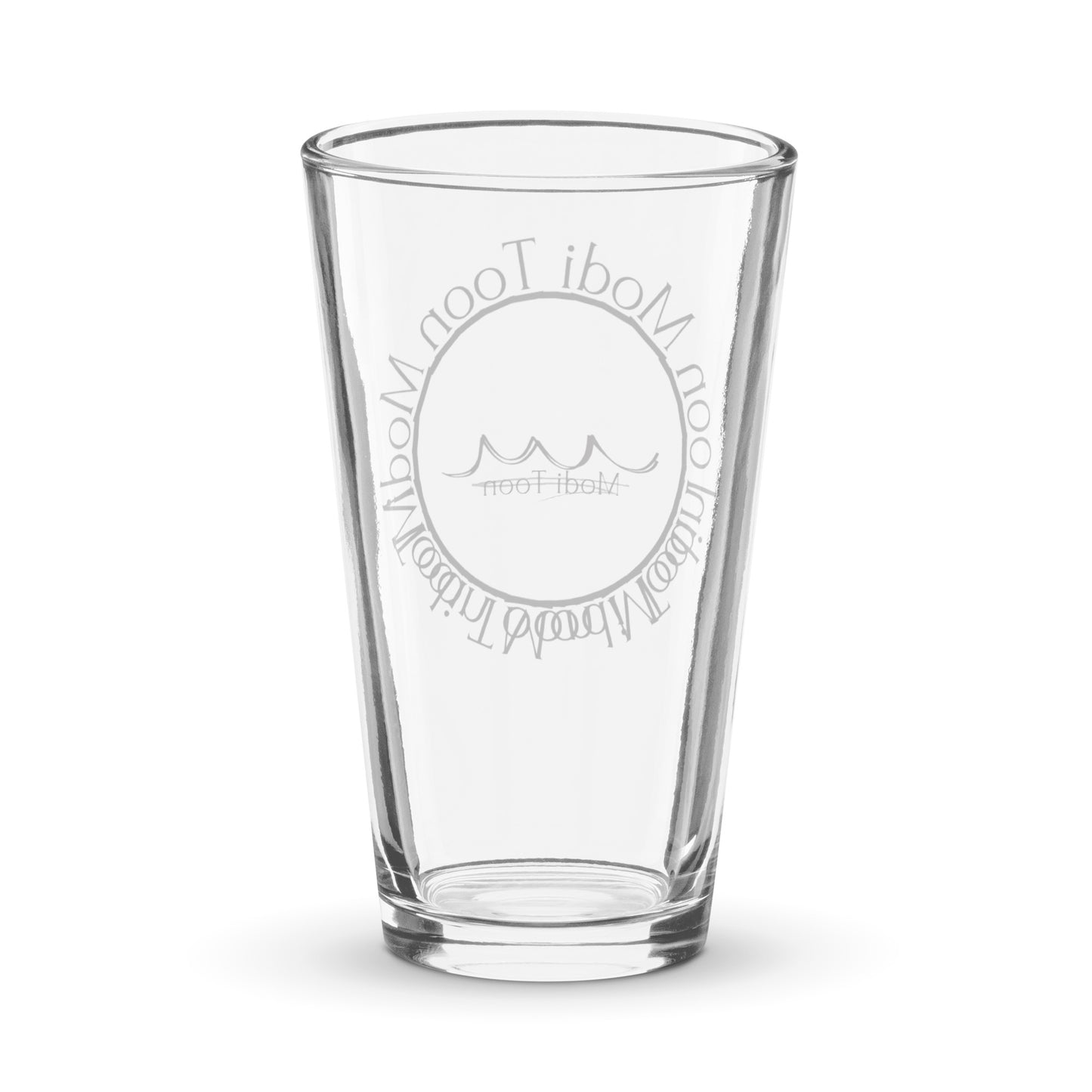 MODITOON Shaker pint glass