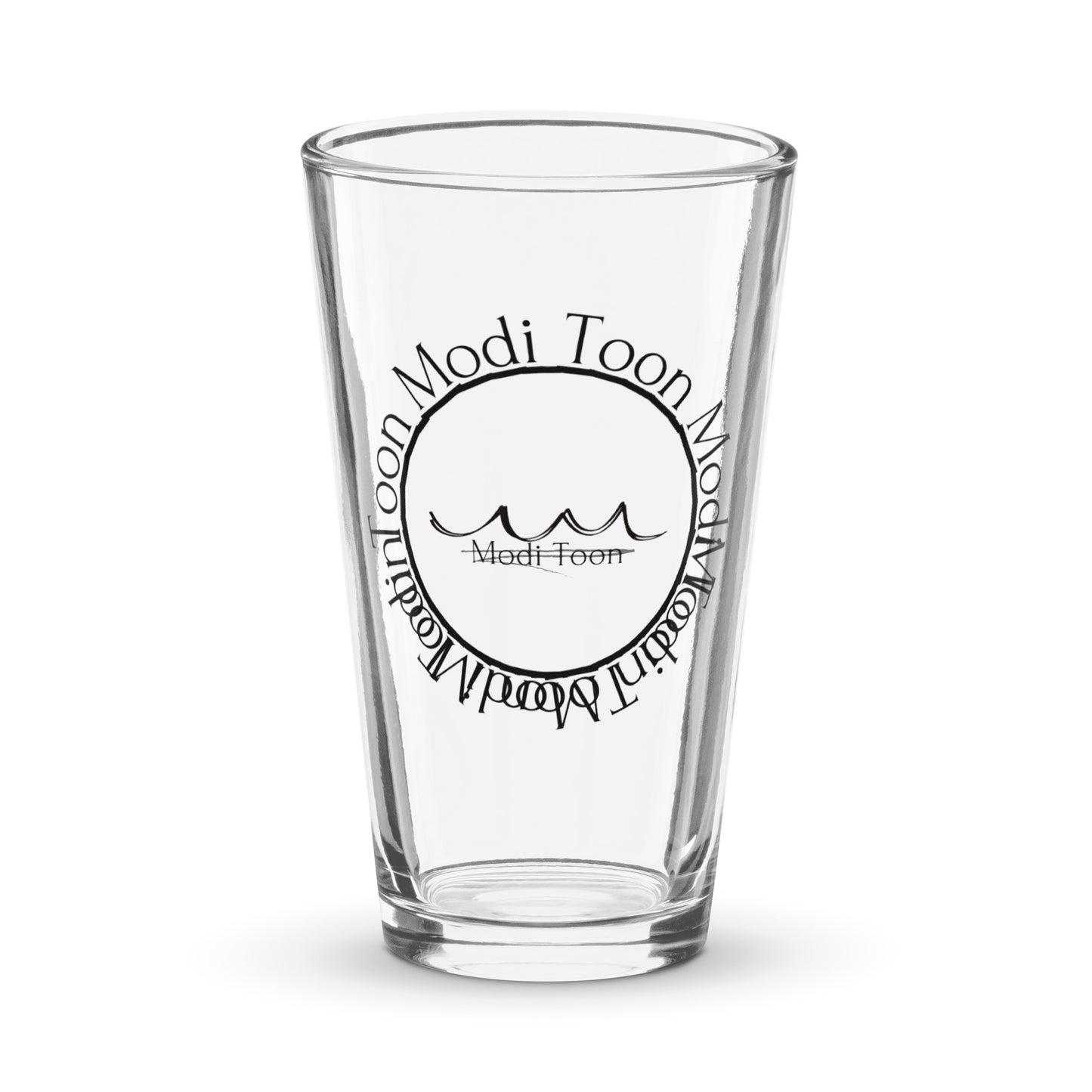 MODITOON Shaker pint glass