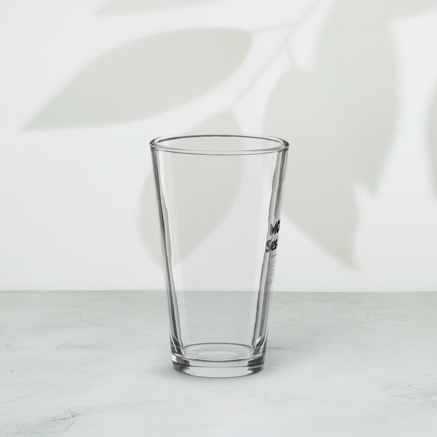 Modi et Ses Amis cup Shaker pint glass