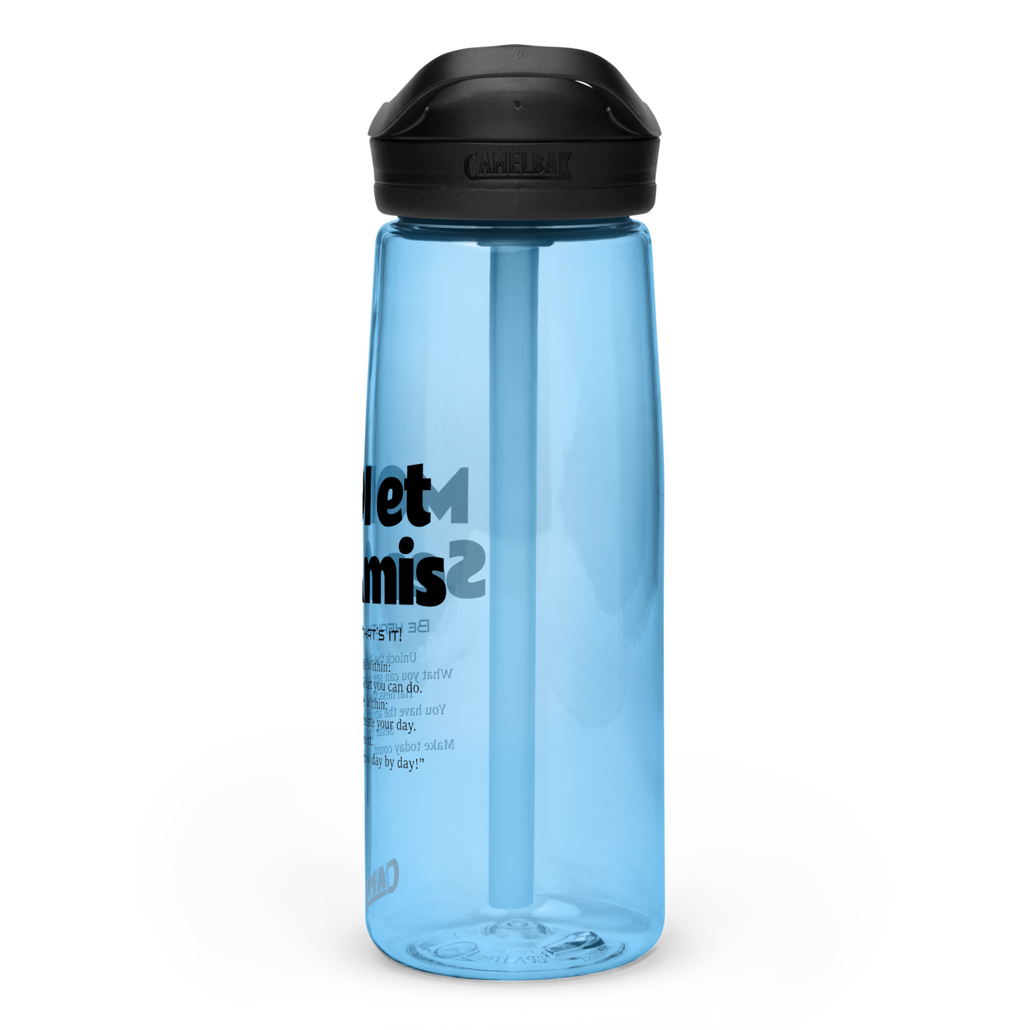 MODITOON Hydration Time Sports water bottle