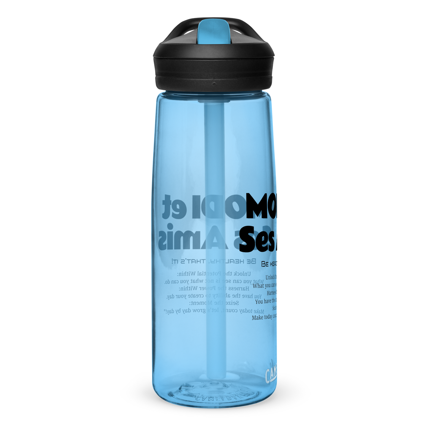 MODITOON Hydration Time Sports water bottle