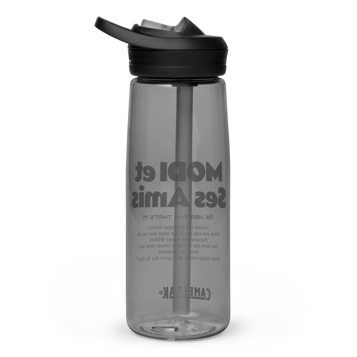 MODITOON Hydration Time Sports water bottle