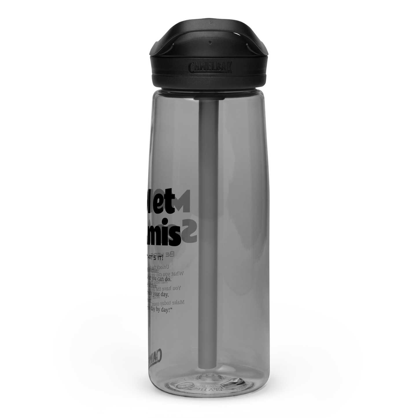 MODITOON Hydration Time Sports water bottle