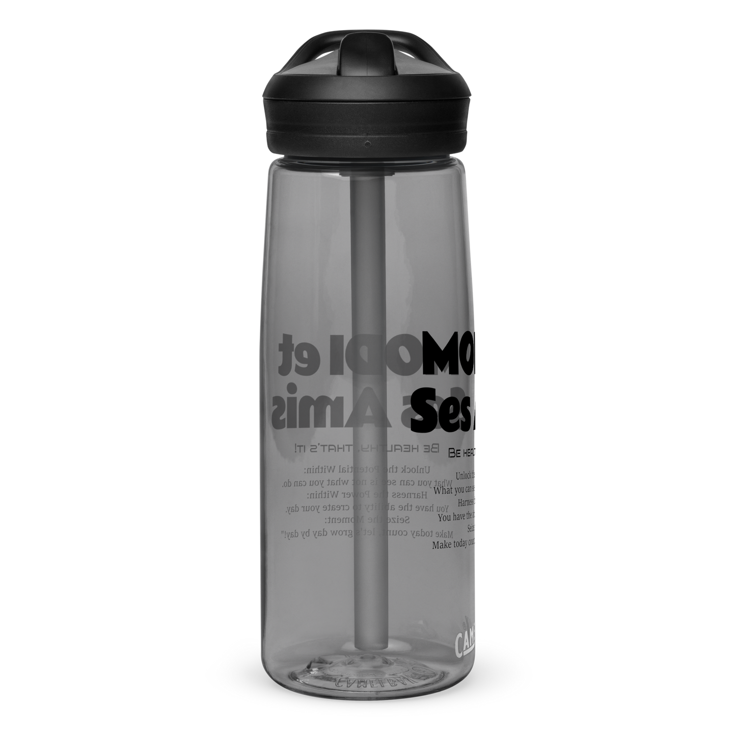 MODITOON Hydration Time Sports water bottle