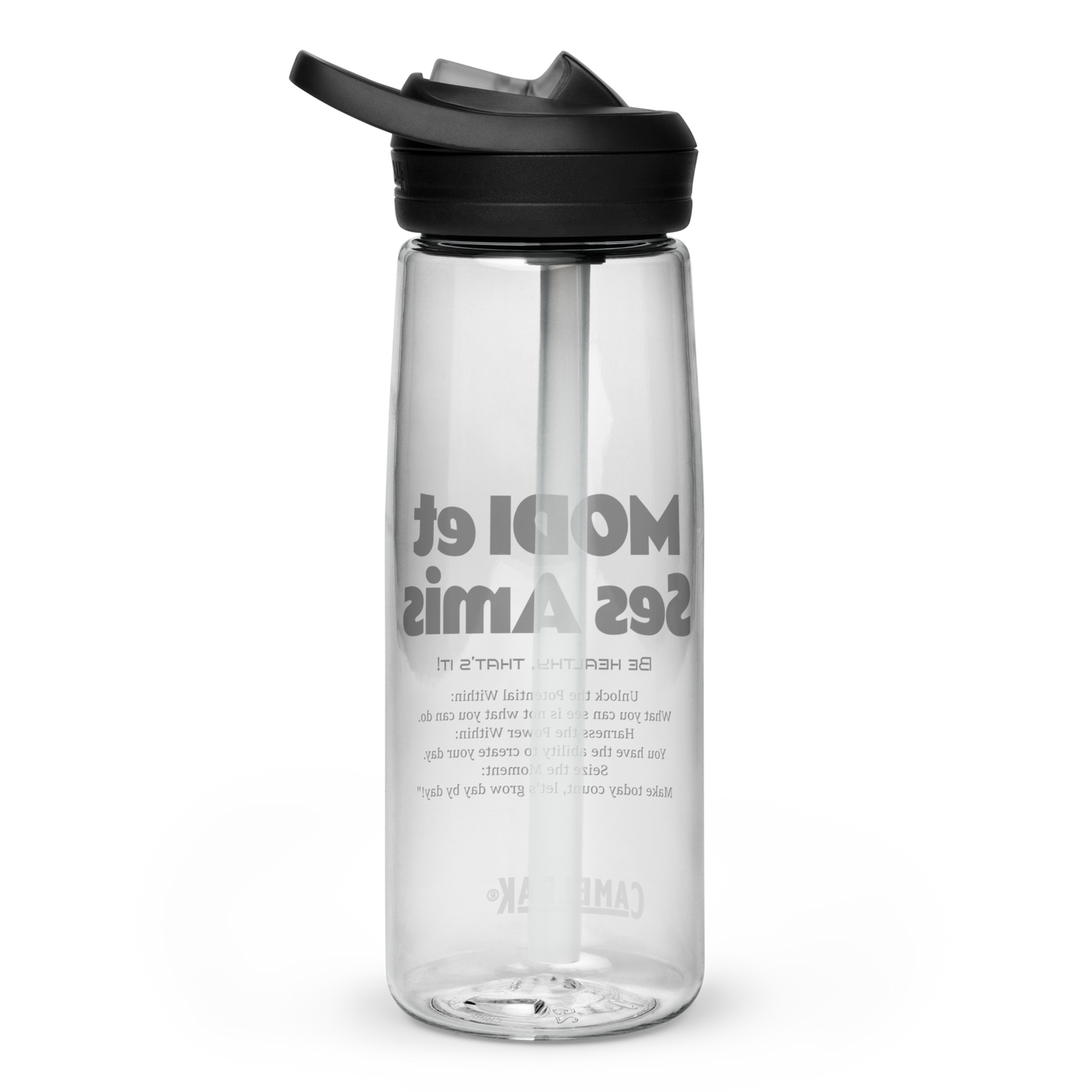 MODITOON Hydration Time Sports water bottle