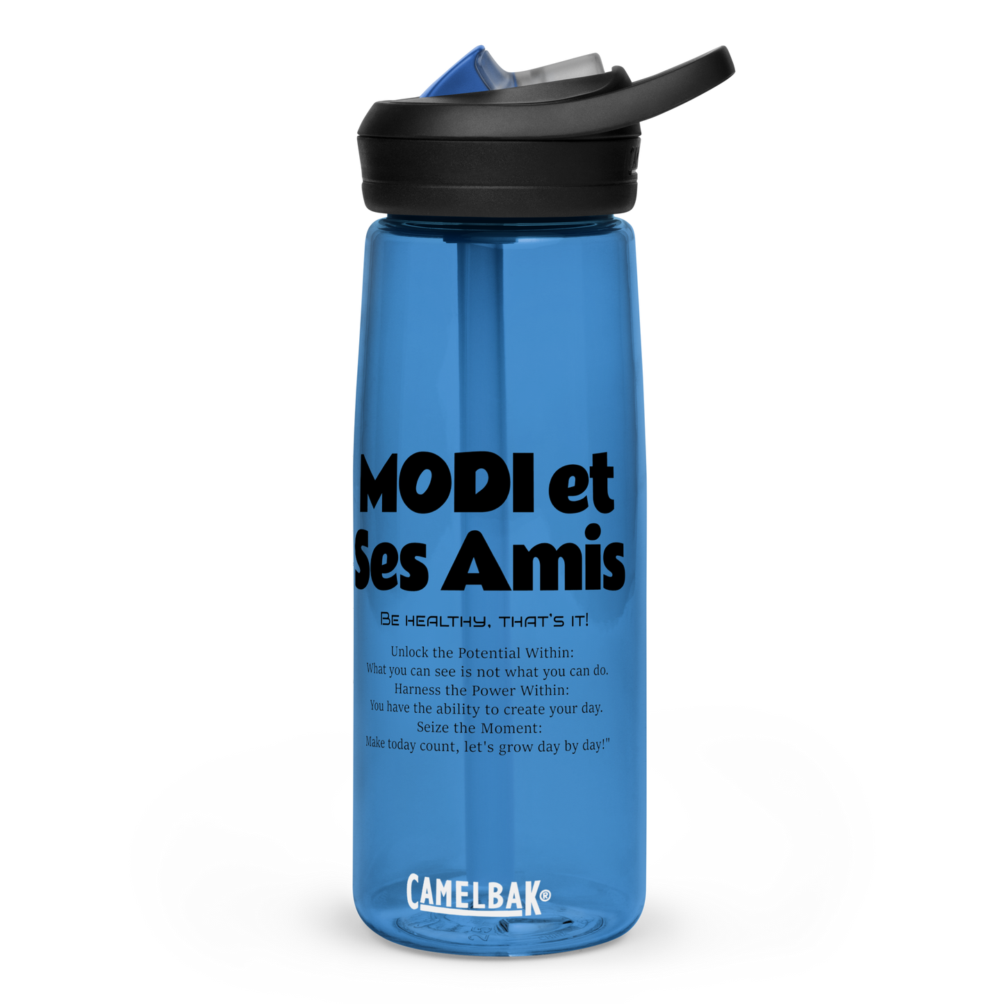 MODITOON Hydration Time Sports water bottle