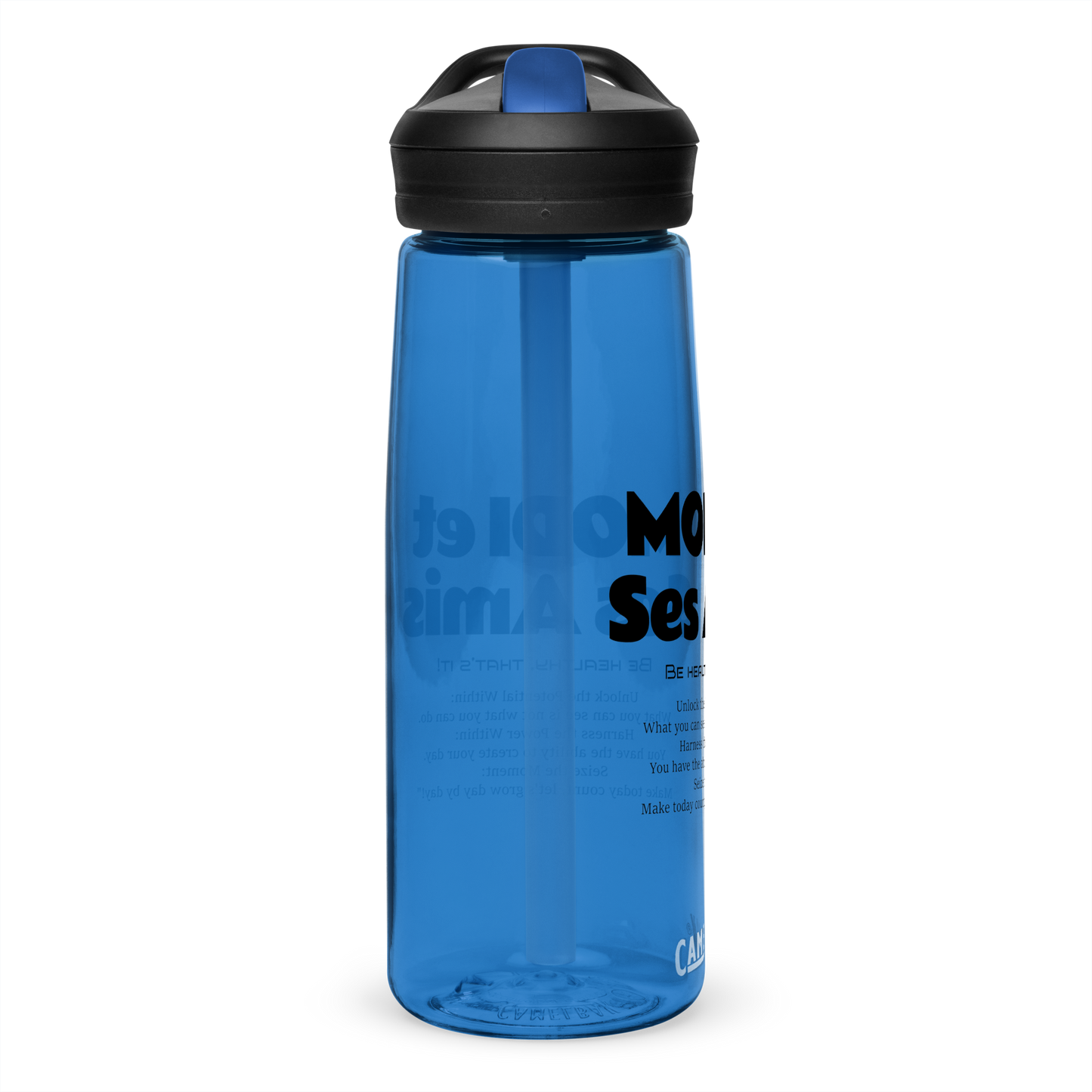 MODITOON Hydration Time Sports water bottle