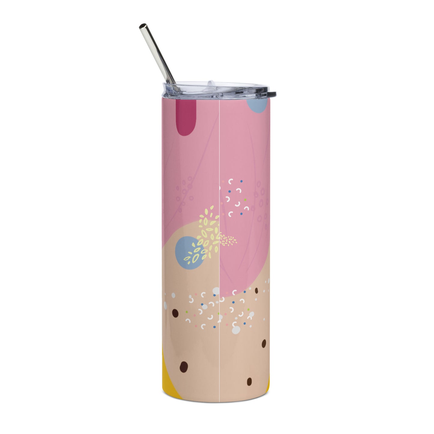 [MODITOON] Pink Sugar Power Stainless steel tumbler