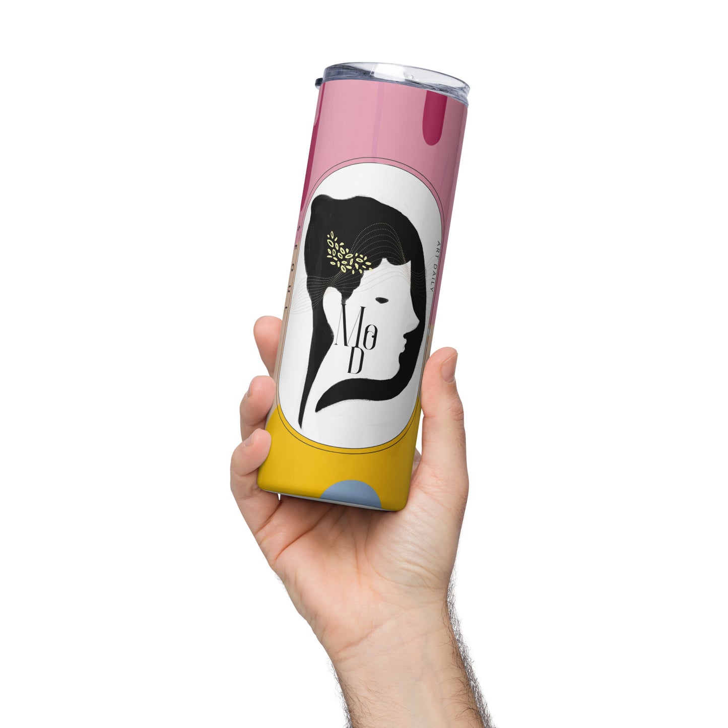 [MODITOON] Pink Sugar Power Stainless steel tumbler