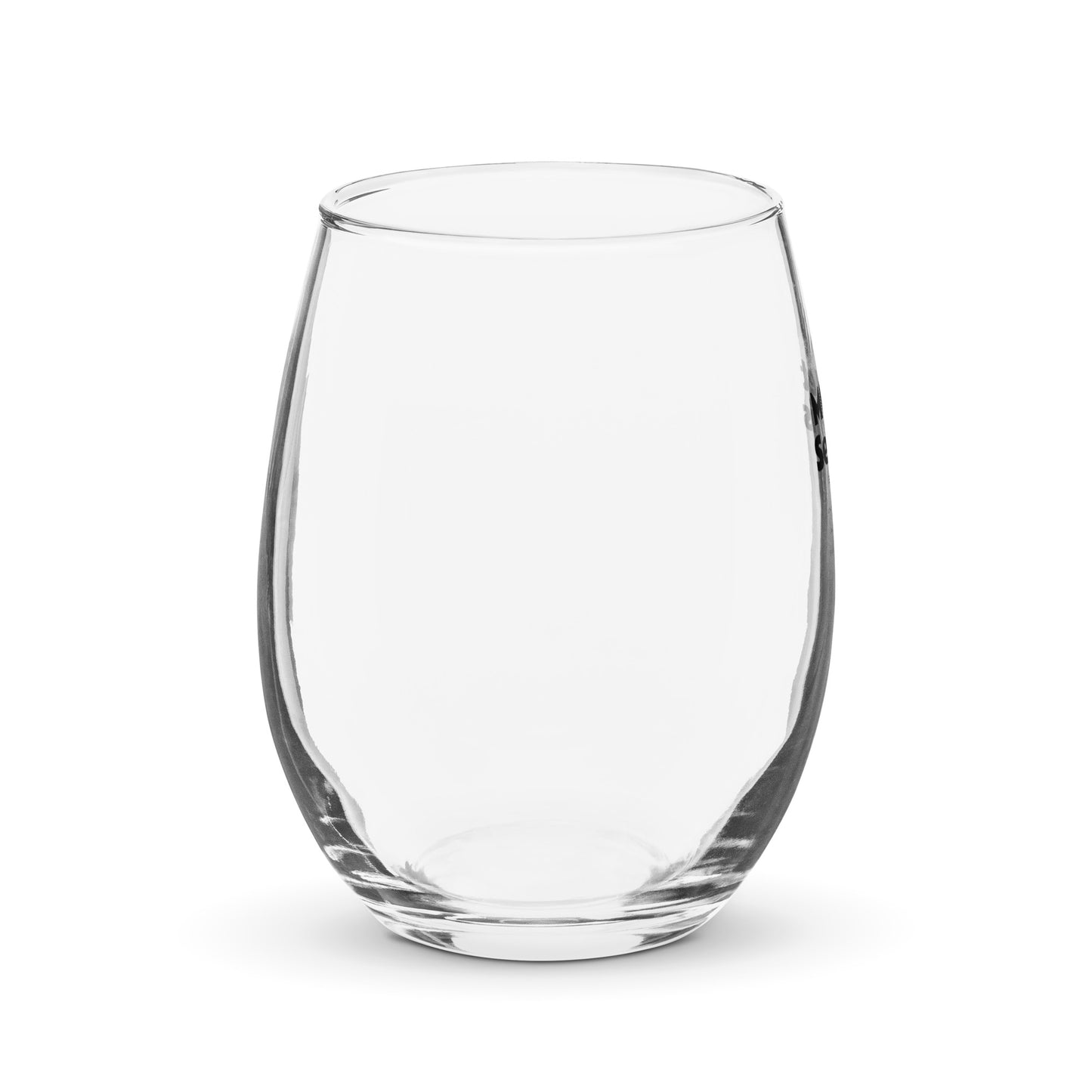 MODITOON Lettering Stemless wine glass